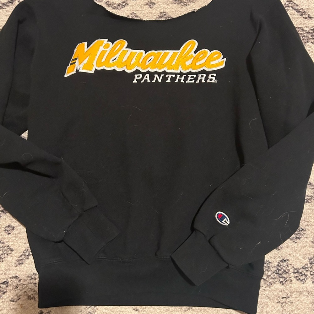 Champion off the shoulder sweater